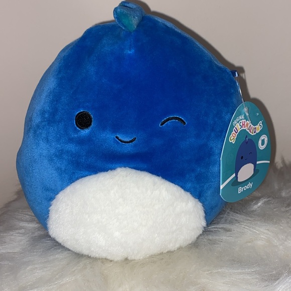 “FTM” BRAND NEW SQUISH-MALLOW 8” NAMED BRODY! NWT. SMOKE FREE HOME! - Picture 2 of 5